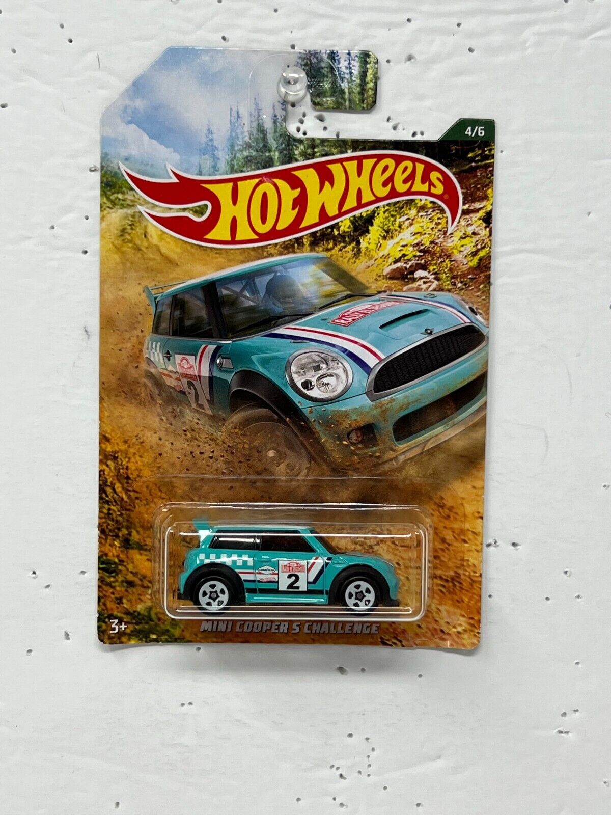 Hot Wheels Rally Sport Mini Cooper S Challenge European Car 1:64 Diecast