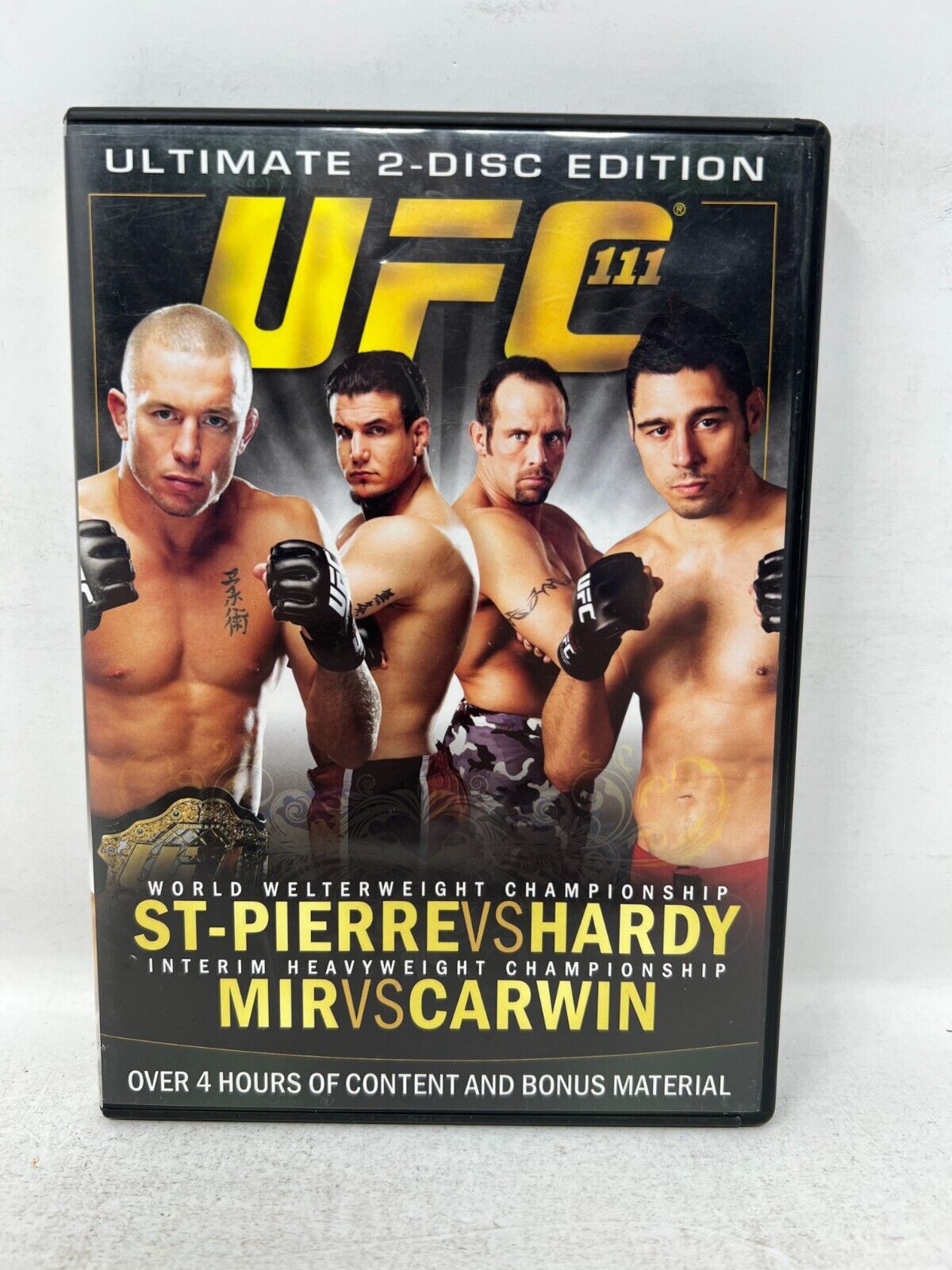 UFC 111 St-Pierre vs Hardy (DVD) Mir vs. Carwin