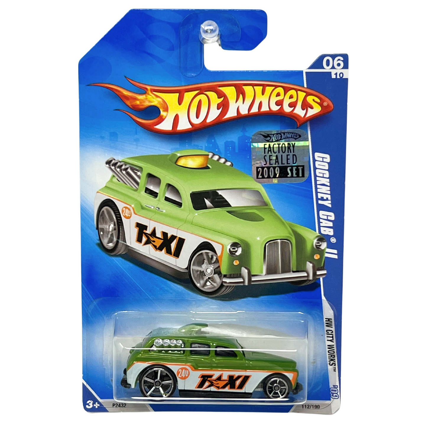 Hot Wheels HW City Works Cockney Cab II Fantasy Cars 1:64 Diecast Factory Sealed