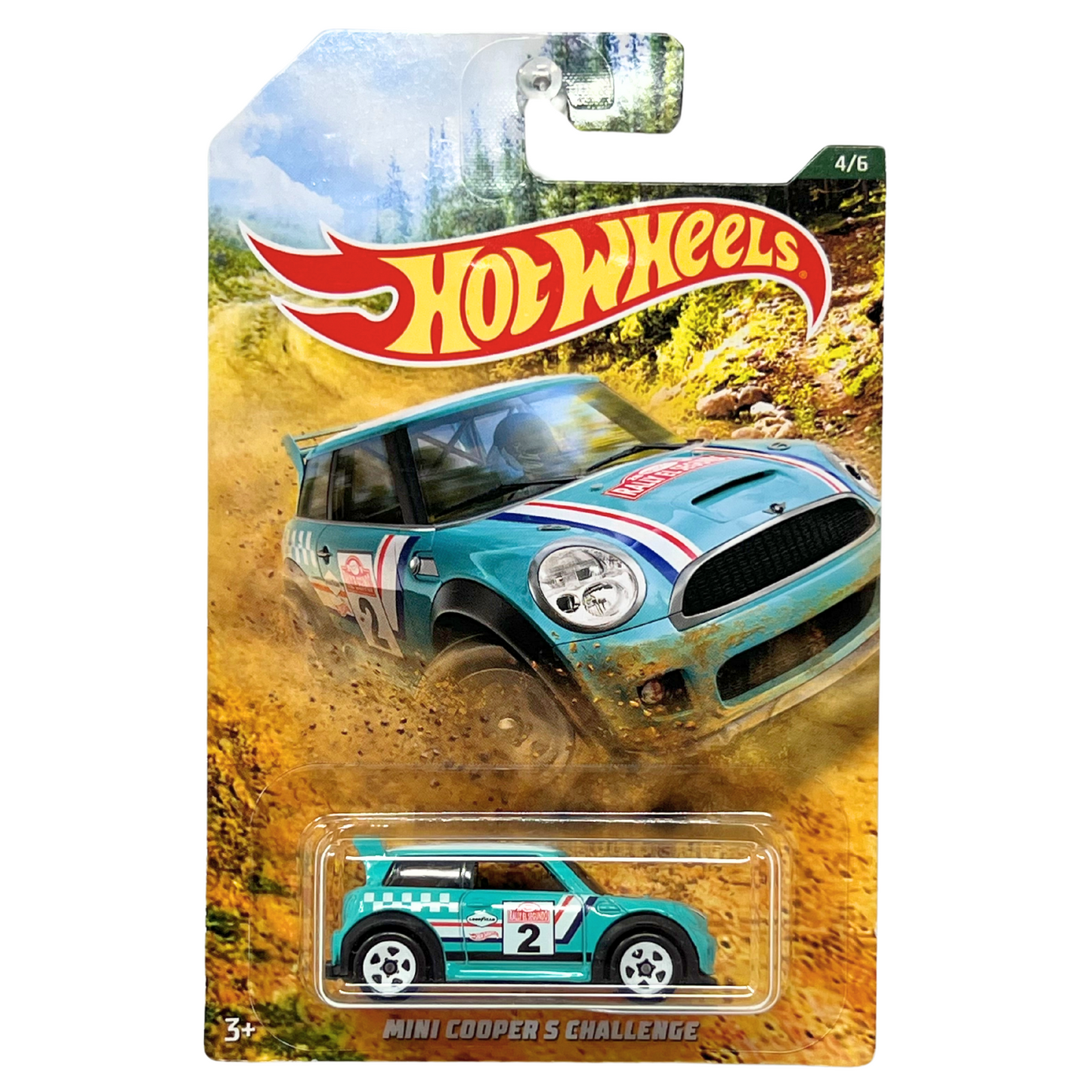 Hot Wheels Rally Sport Mini Cooper S Challenge European Car 1:64 Diecast V2
