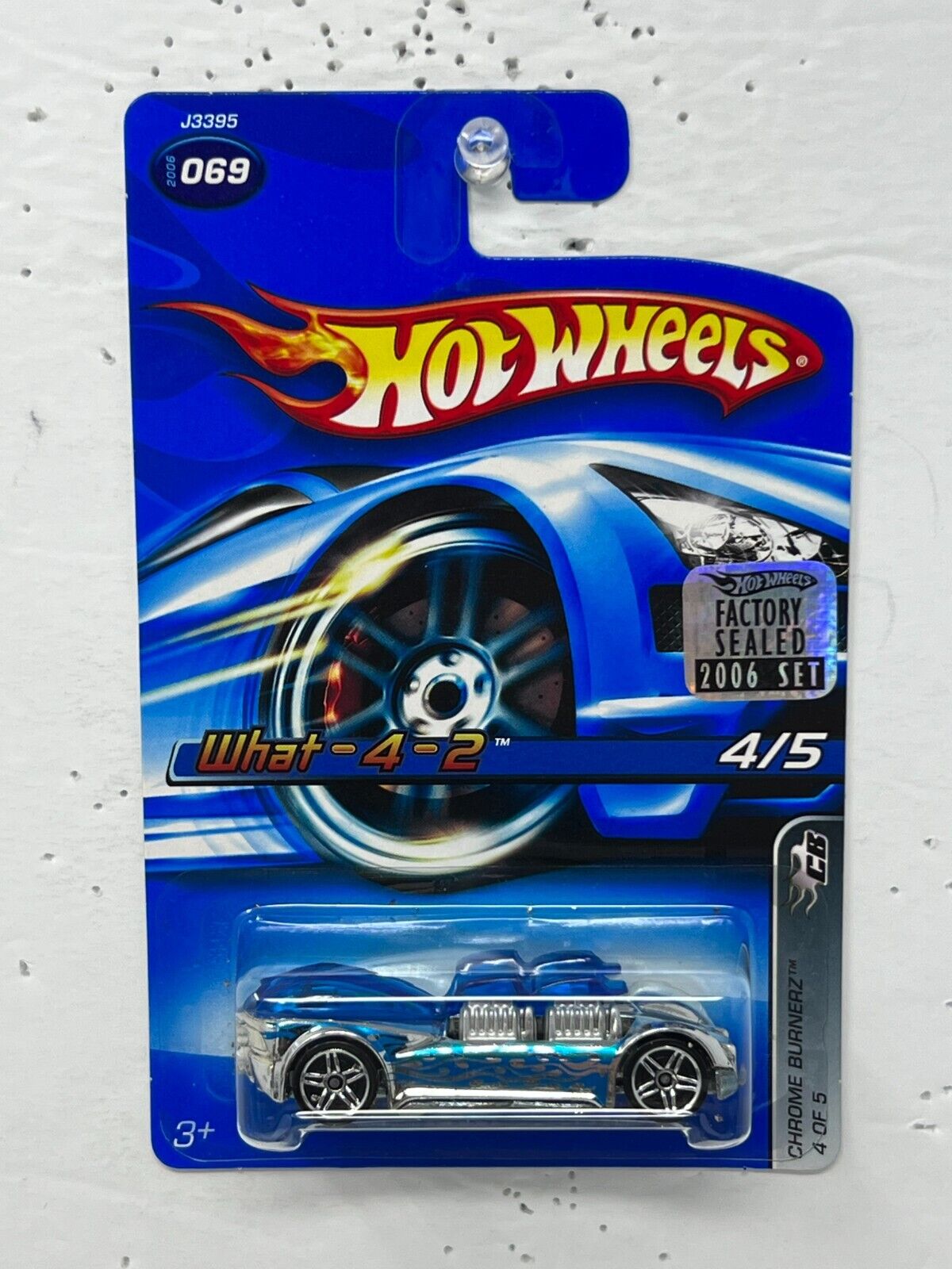Hot Wheels Chrome Burnerz What-4-2 Fantasy Cars 1:64 Diecast Factory Sealed