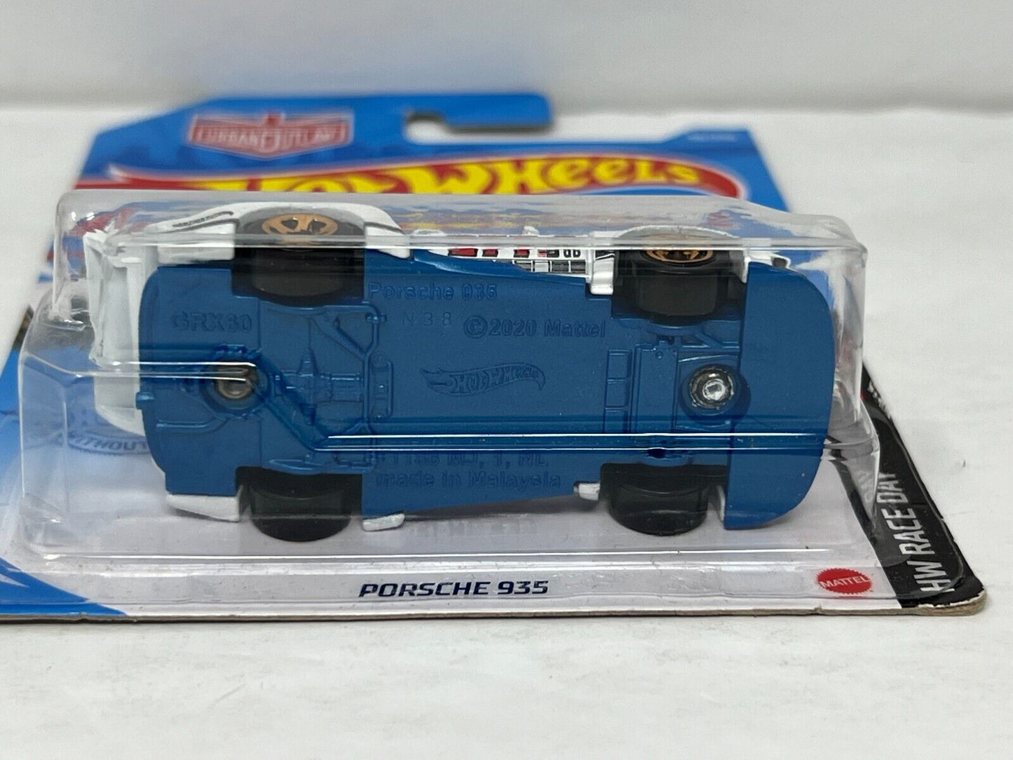 Hot Wheels HW Race Day Porsche 935 White European Car 1:64 Diecast V4