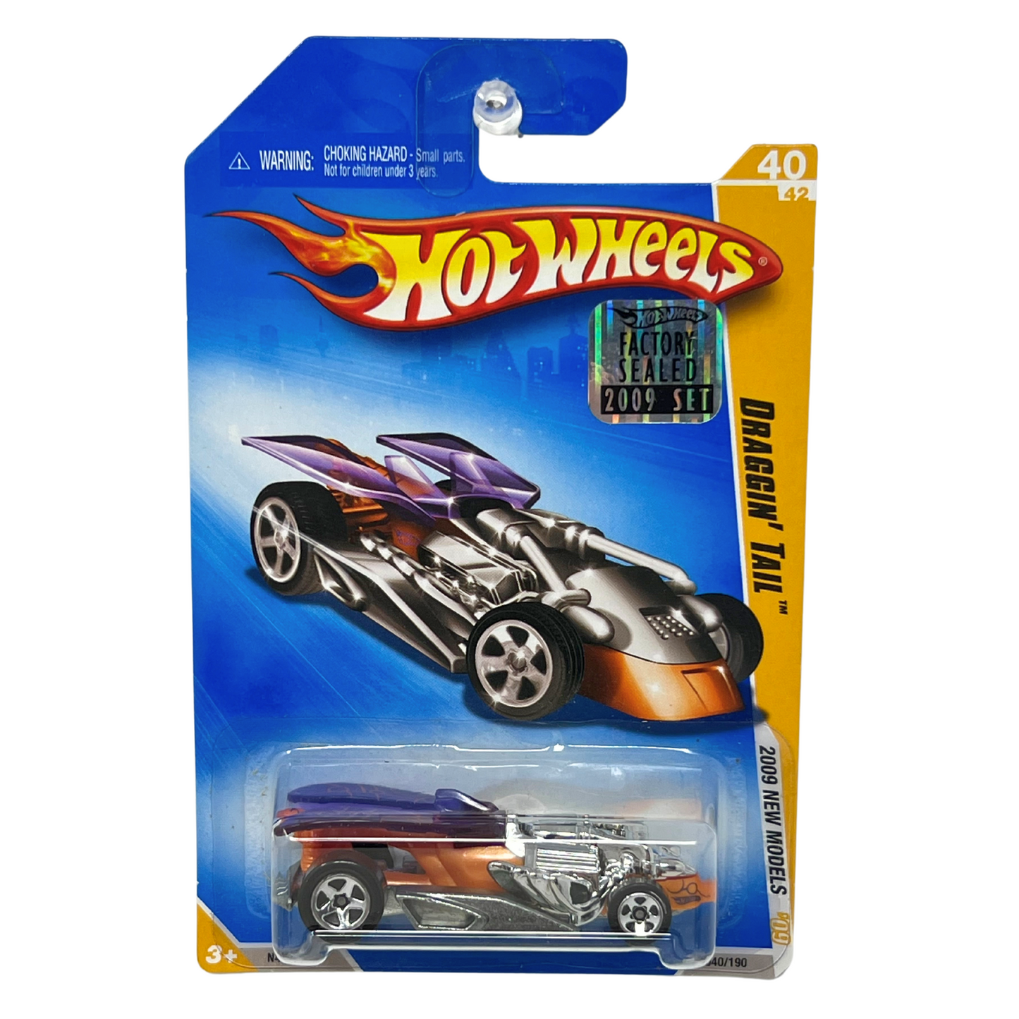 Hot Wheels 2009 New Models Draggin' Tail Fantasy Cars 1:64 Diecast Factory Sealed