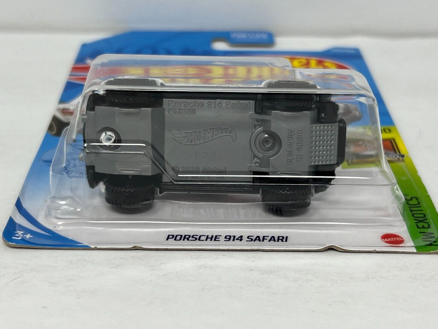 Hot Wheels HW Exotics Porsche 914 Safari White European Car 1:64 Diecast V2