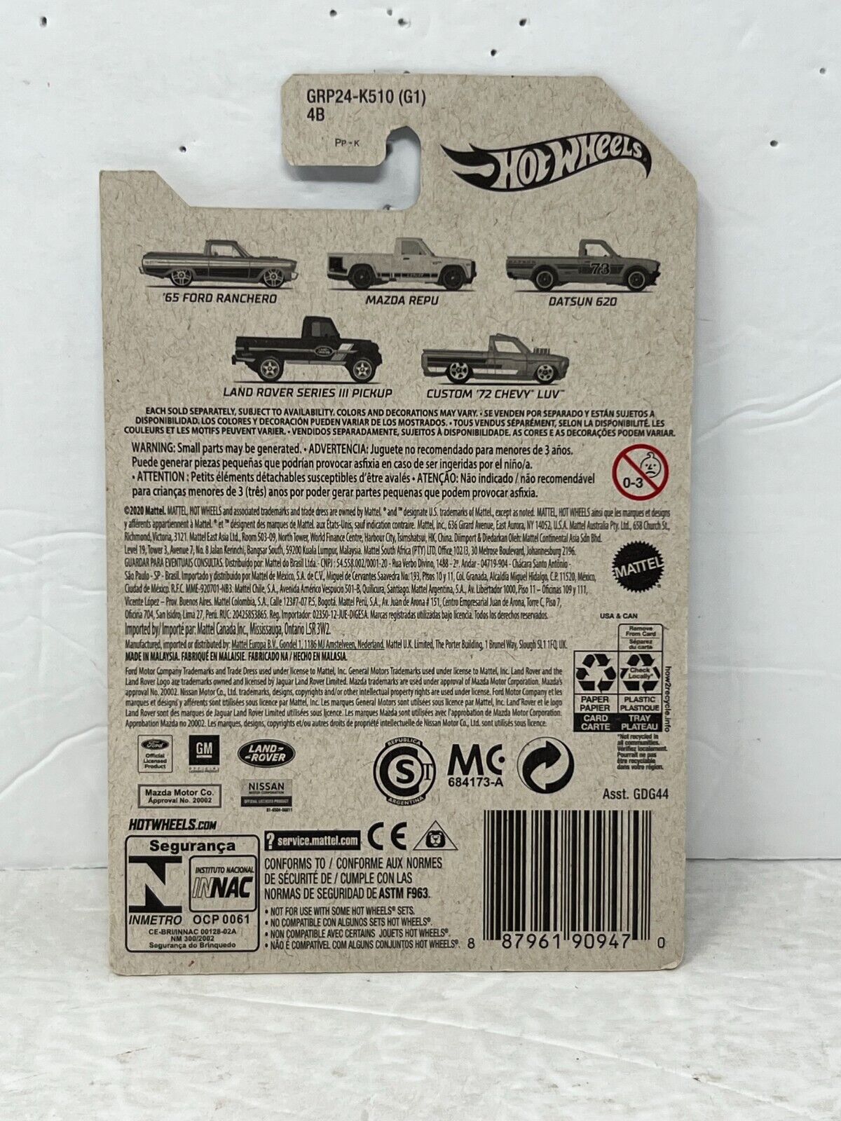 Hot Wheels Pickup Truck Series Mazda Repu Truck 1:64 Diecast