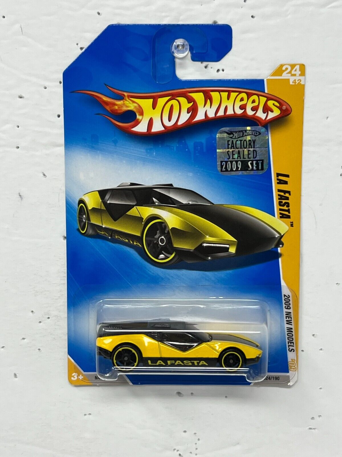 Hot Wheels 2009 New Models La Fasta Fantasy Cars 1:64 Diecast Factory Sealed