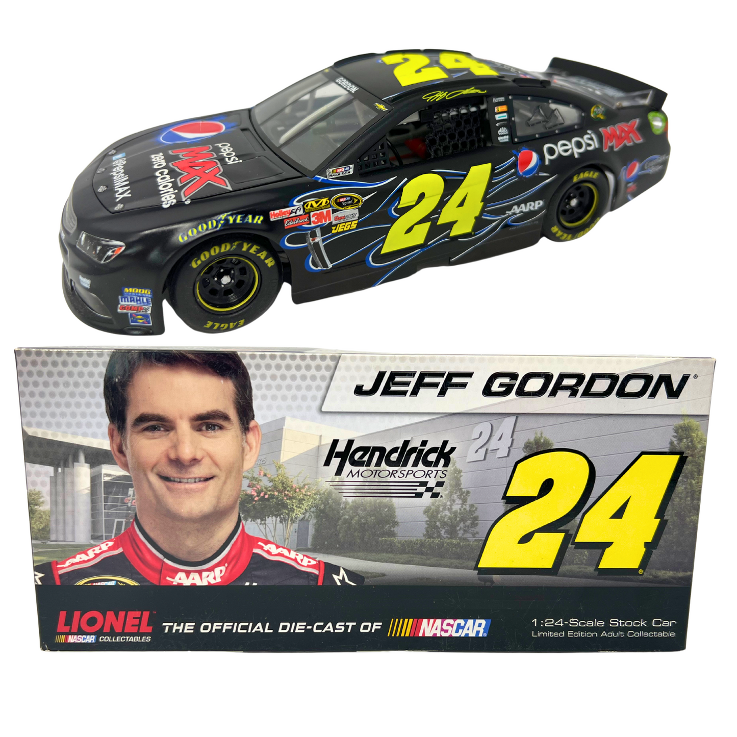 Lionel Racing Nascar #24 Jeff Gordon Pepsi Max AARP DTEH 2013 Chevy SS 1:24 Diecast 1 of 1200