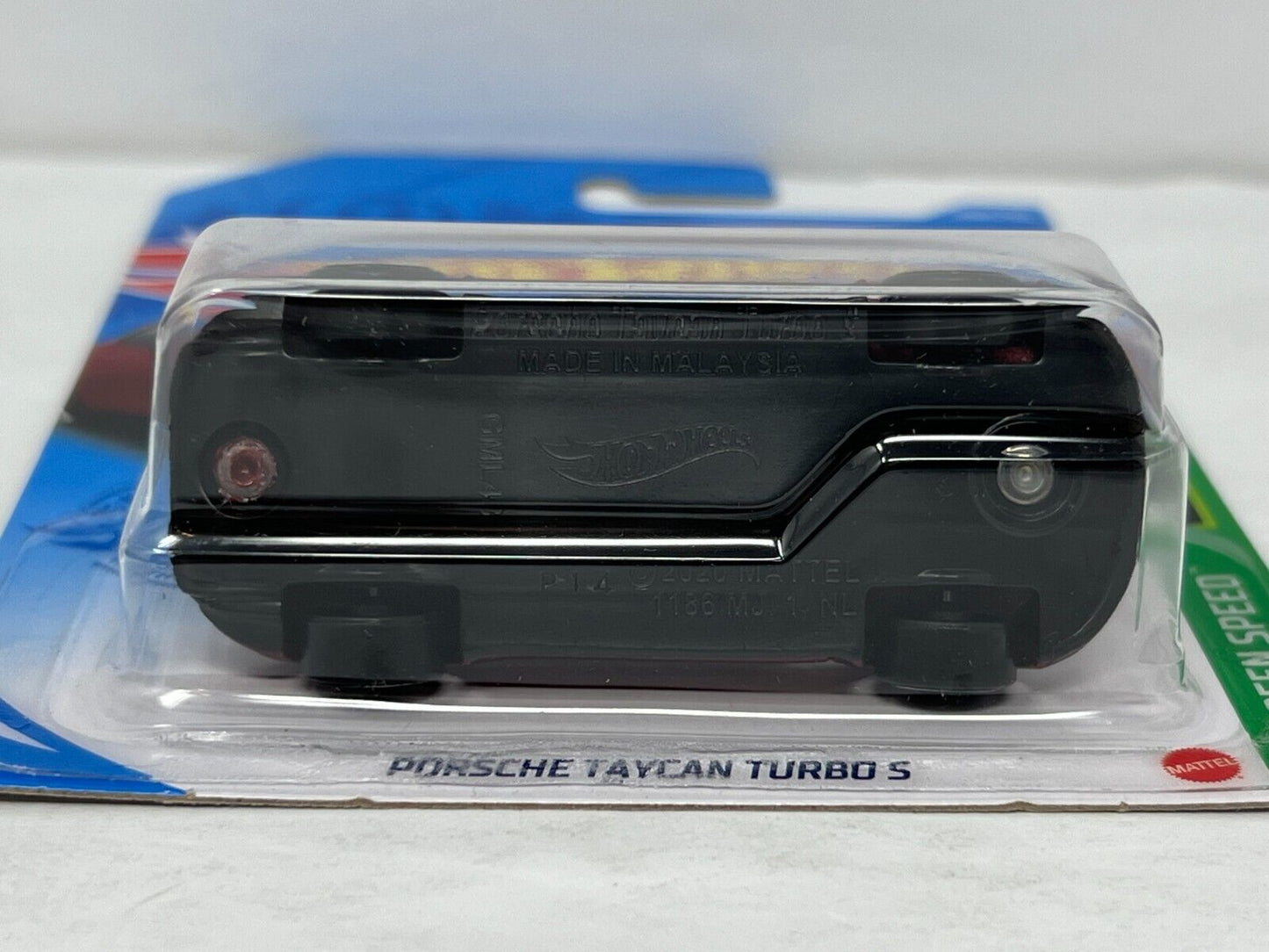 Hot Wheels HW Green Speed Porsche Taycan Turbo S European Car 1:64 Diecast