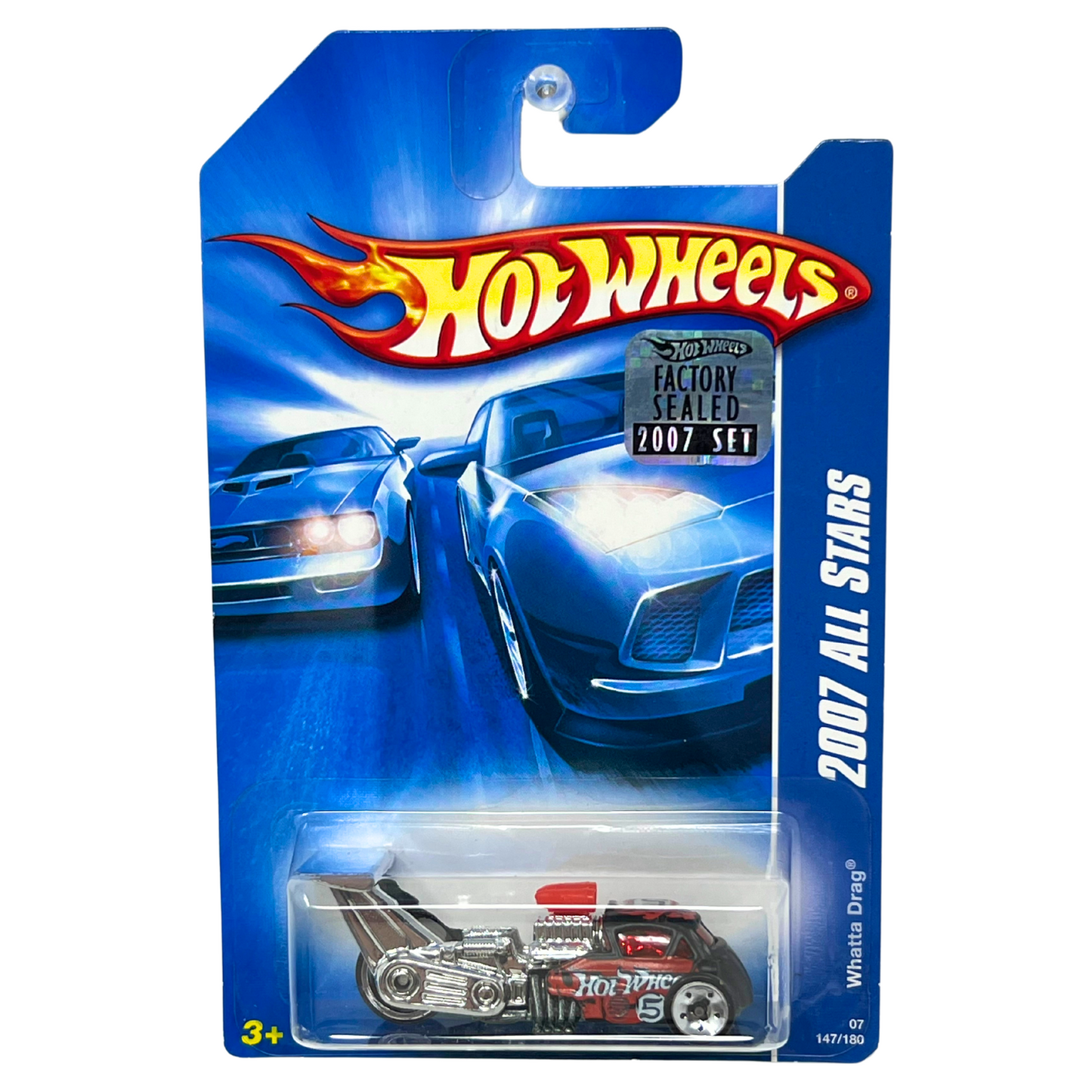 Hot Wheels 2007 All Stars Whatta Drag Fantasy Cars 1:64 Diecast Factory Sealed