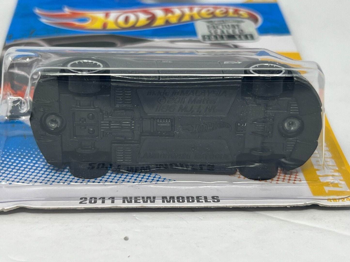 Hot Wheels 2011 New Models Lamborghini Estoque European Car 1:64 Diecast Factory Sealed Grey