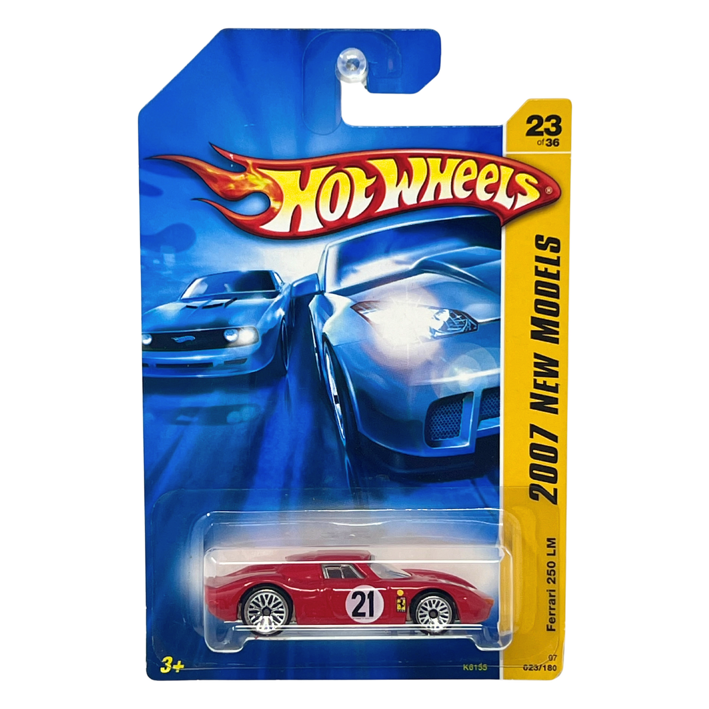 Hot Wheels 2007 First Editions Ferrari 250 LM Red European Car 1:64 Diecast