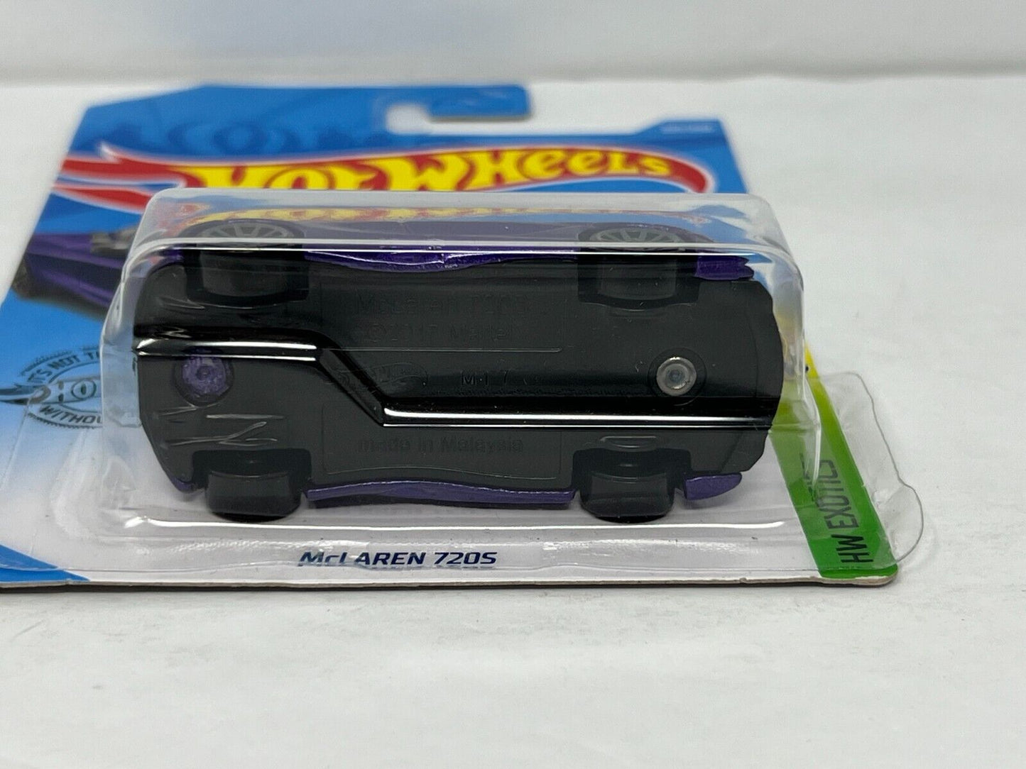 Hot Wheels HW Exotics McLaren 720S Blue European Car 1:64 Diecast