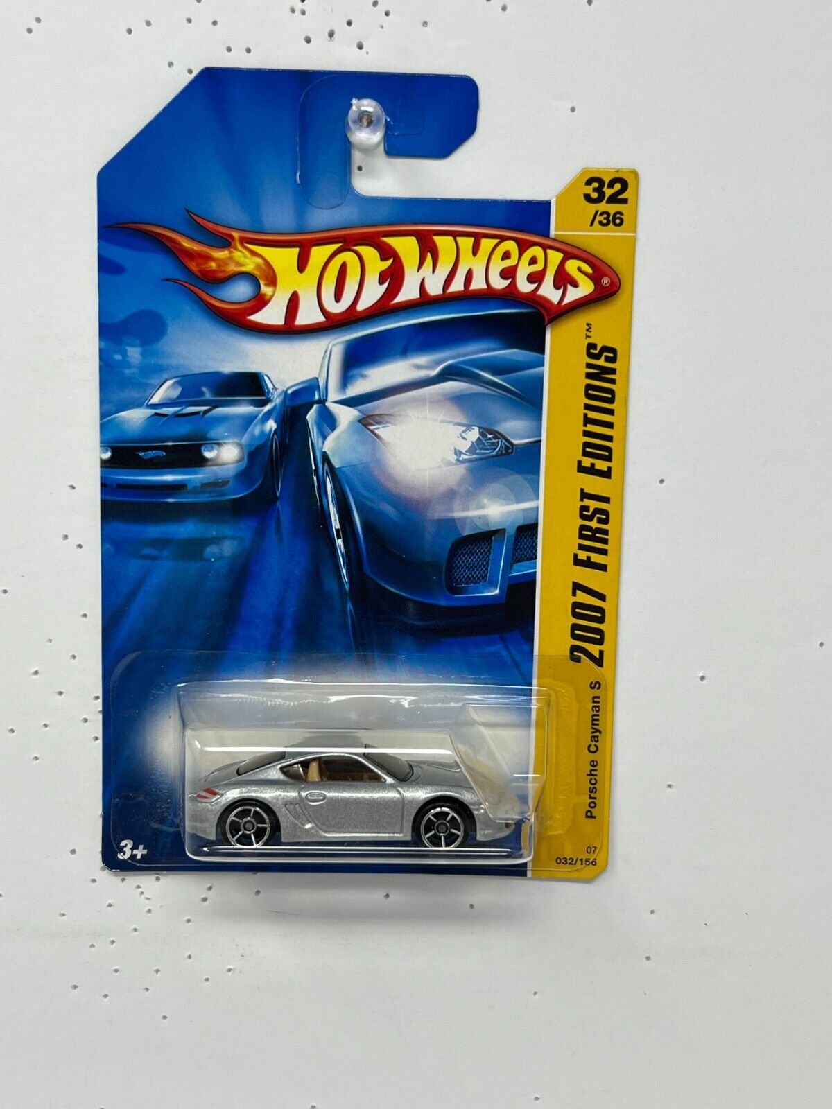 Hot Wheels 2007 New Models Porsche Cayman S European Car 1:64 Diecast Silver