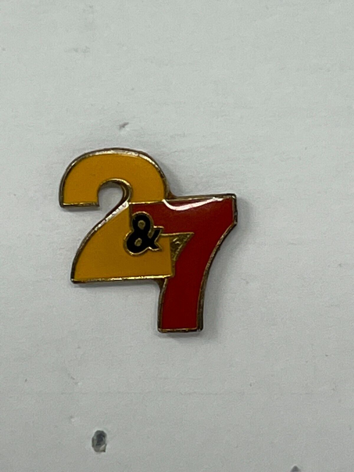 Calgary 2&7 Lapel Pin P1