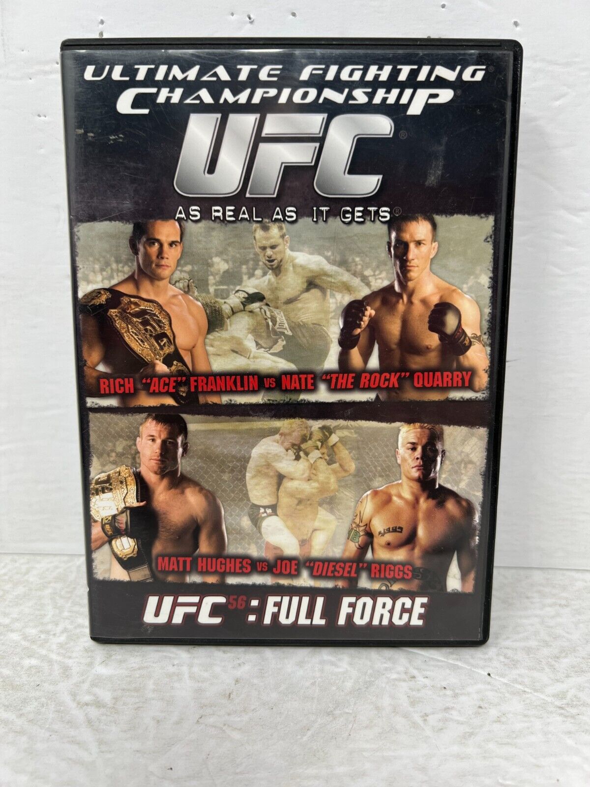 UFC 56 Full Force (DVD) Rich Franklin Good Condition!!!
