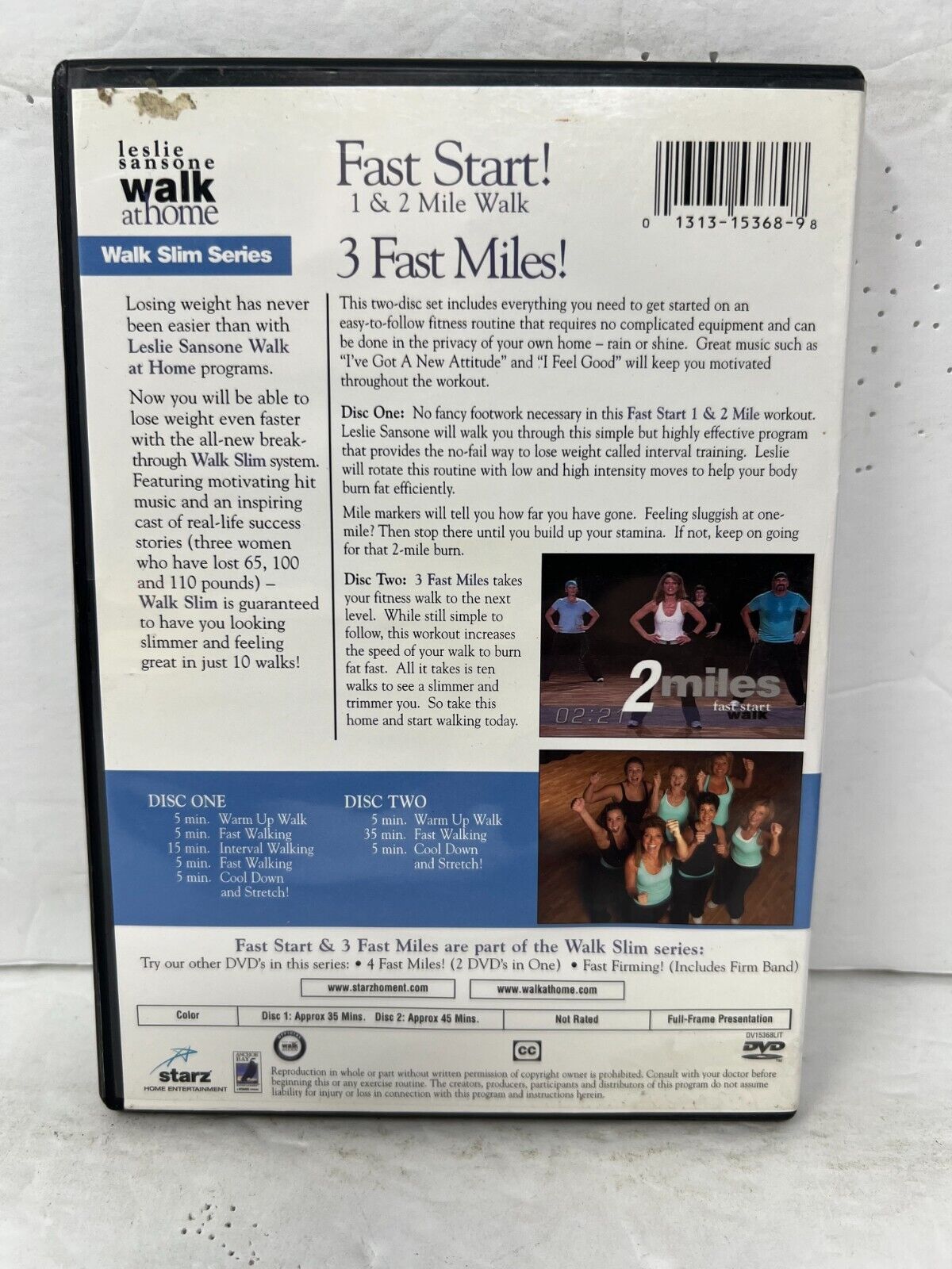 Leslie Sansone: Walk Away The Pounds For Abs: 3 Miles (DVD) Exercise