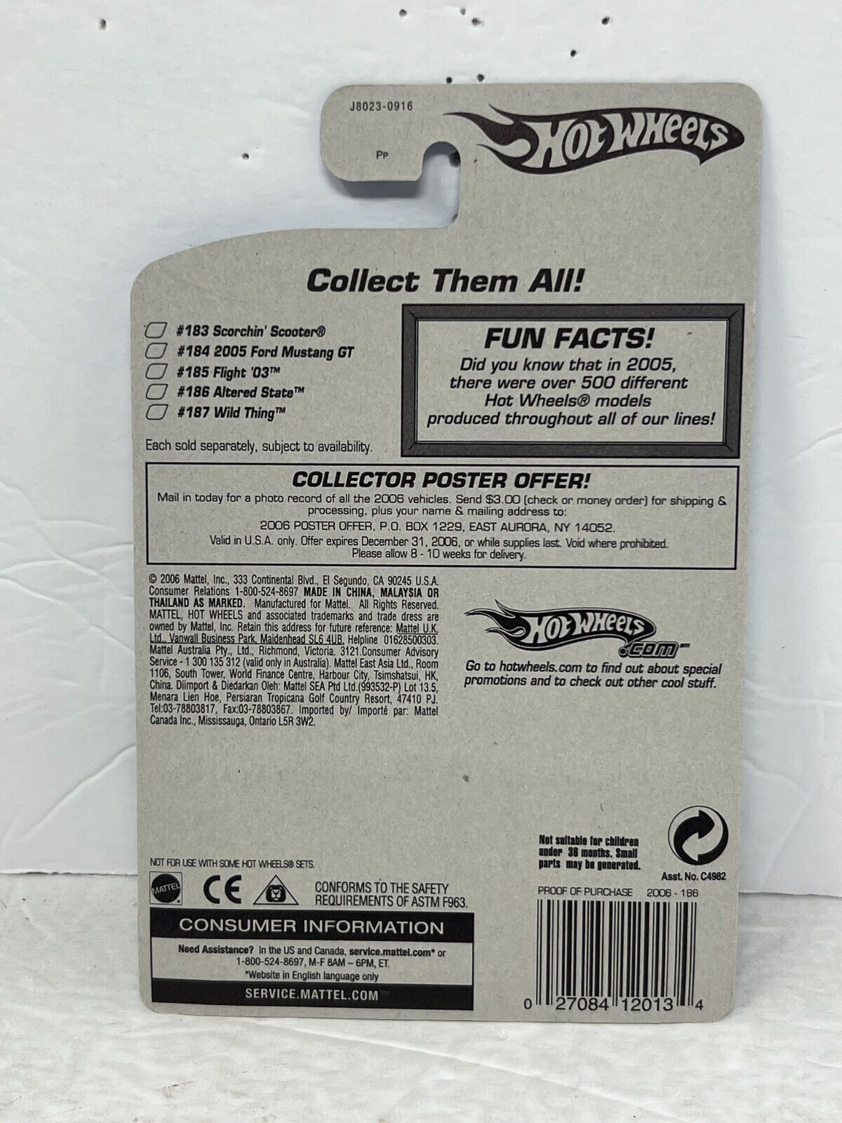 Hot Wheels Altered State Fantasy Cars 1:64 Diecast Factory Sealed