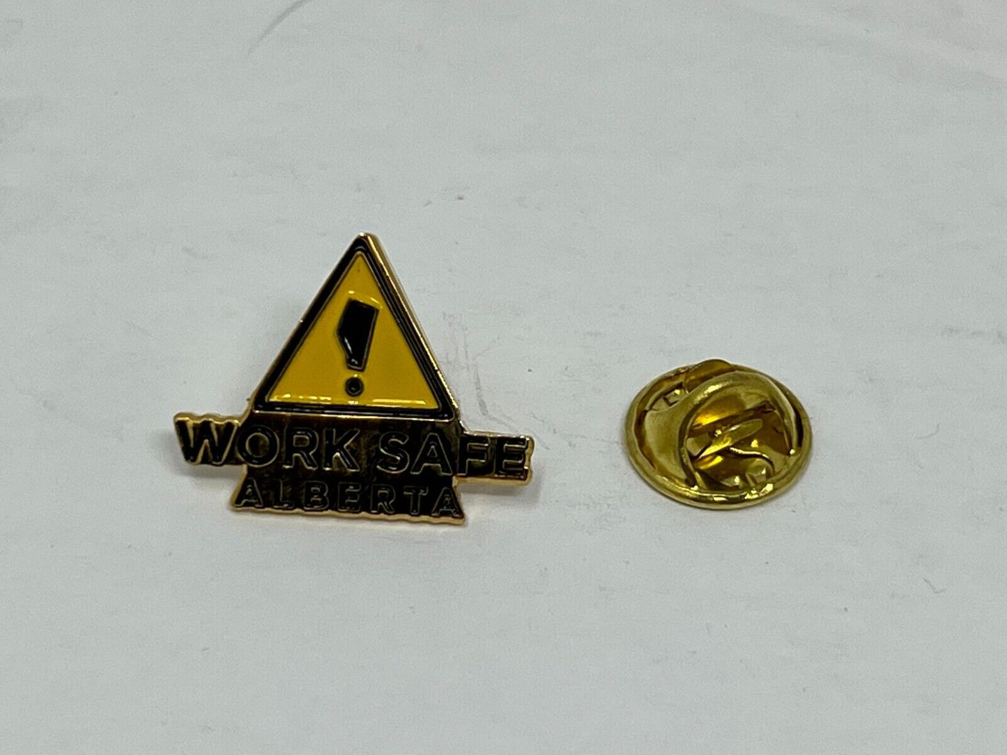 Work Safe Alberta Construction Safety Lapel Pin P2