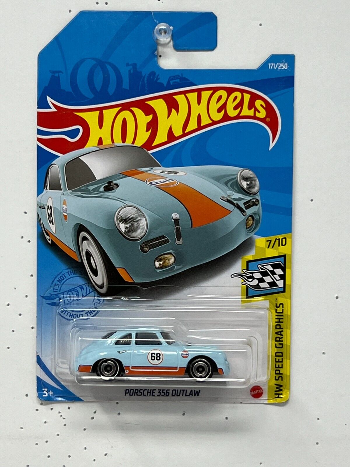 Hot Wheels HW Speed Graphics Porsche 356 Outlaw European Car 1:64 Diecast