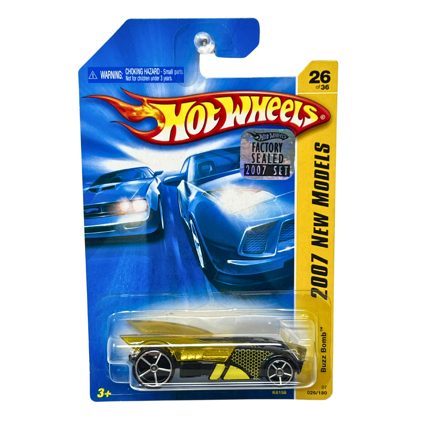Hot Wheels 2007 New Models Buzz Bomb Fantasy Cars 1:64 Diecast Factory Sealed