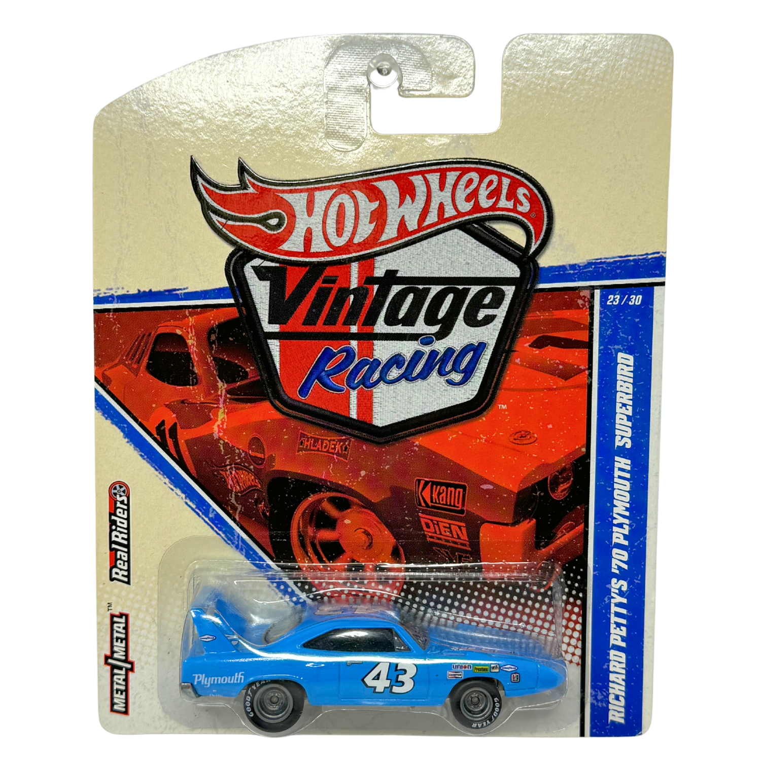 Hot Wheels Vintage Racing Richard Petty's 1970 Plymouth Superbird