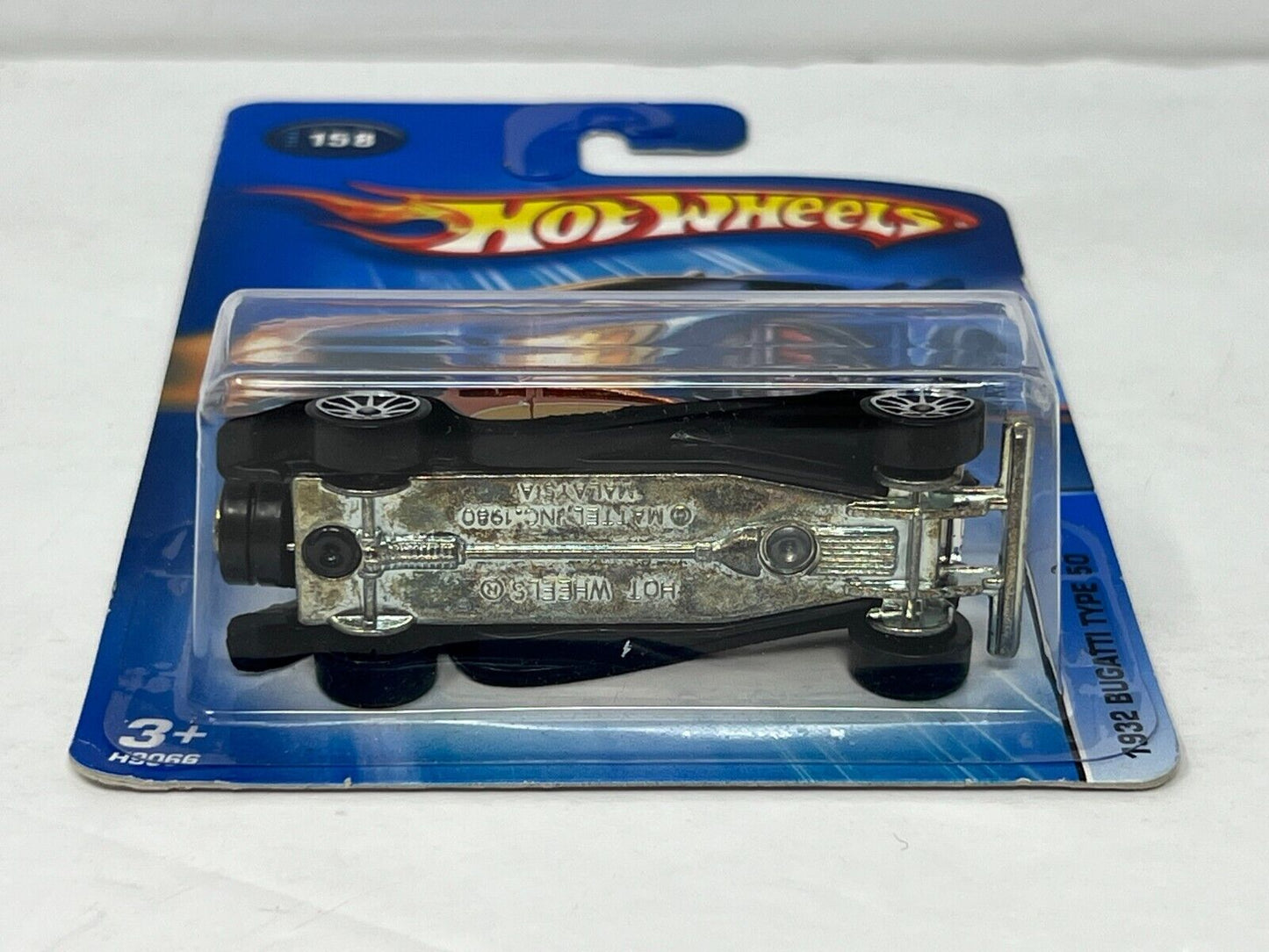 Hot Wheels 1932 Bugatti Type 50 Green European Car 1:64 Diecast Version 2