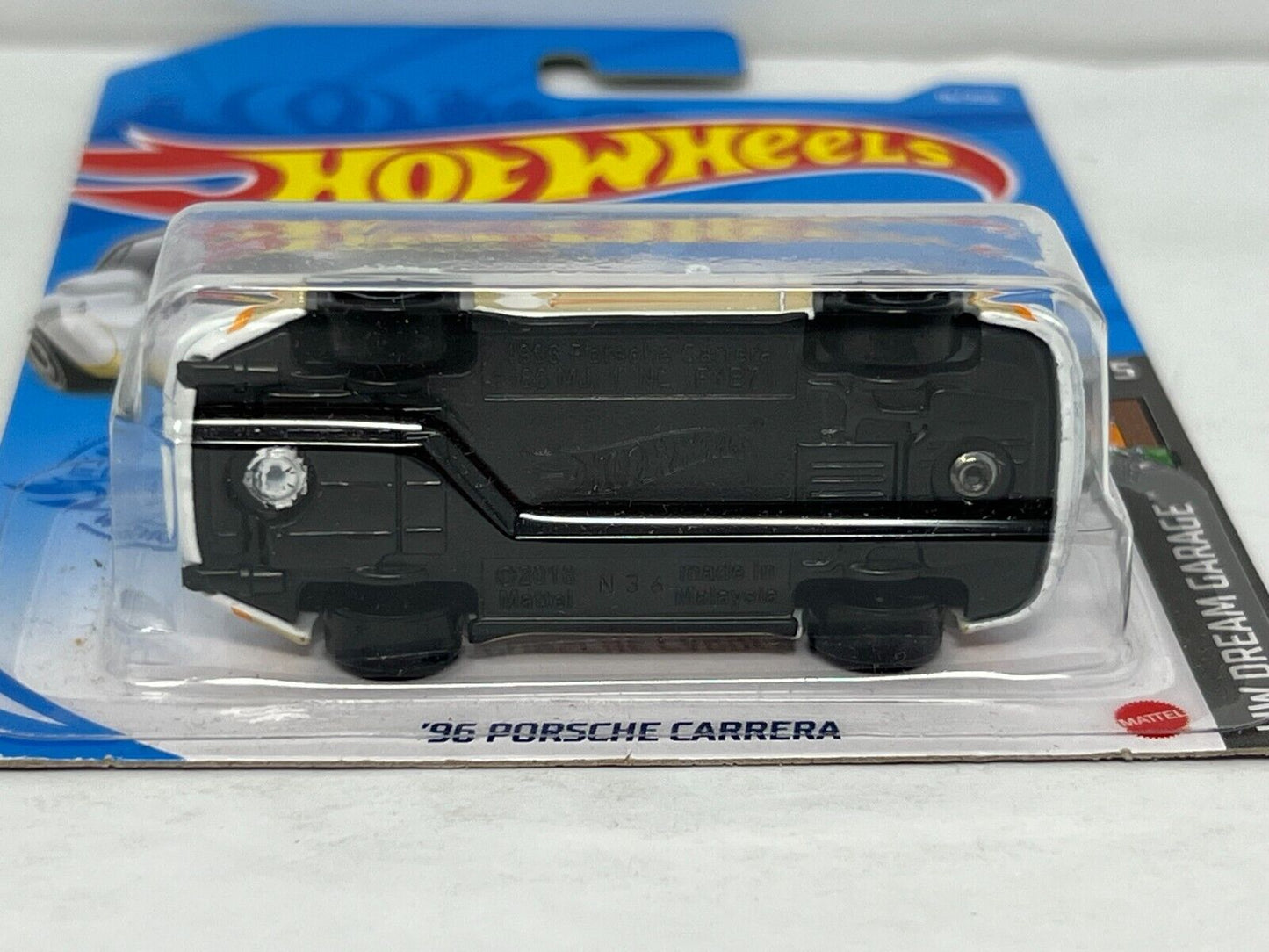 Hot Wheels HW Dream Garage 1996 Porsche Carrera White European Car 1:64 Diecast V2