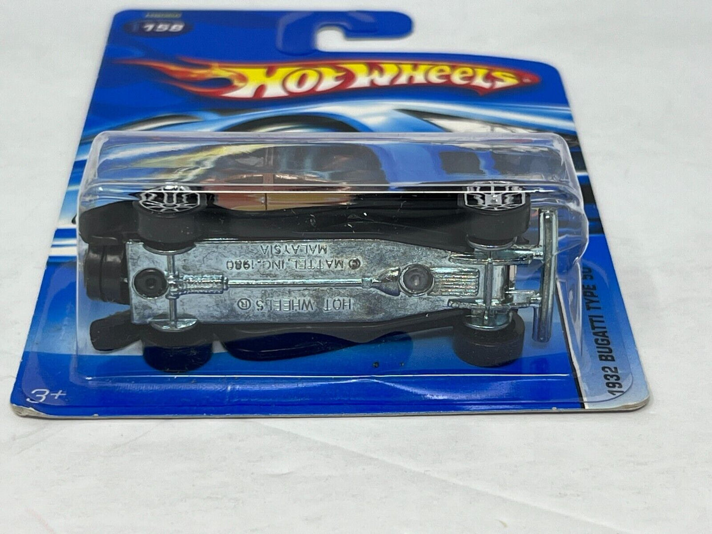 Hot Wheels 1932 Bugatti Type 50 Brown European Car 1:64 Diecast Version 4