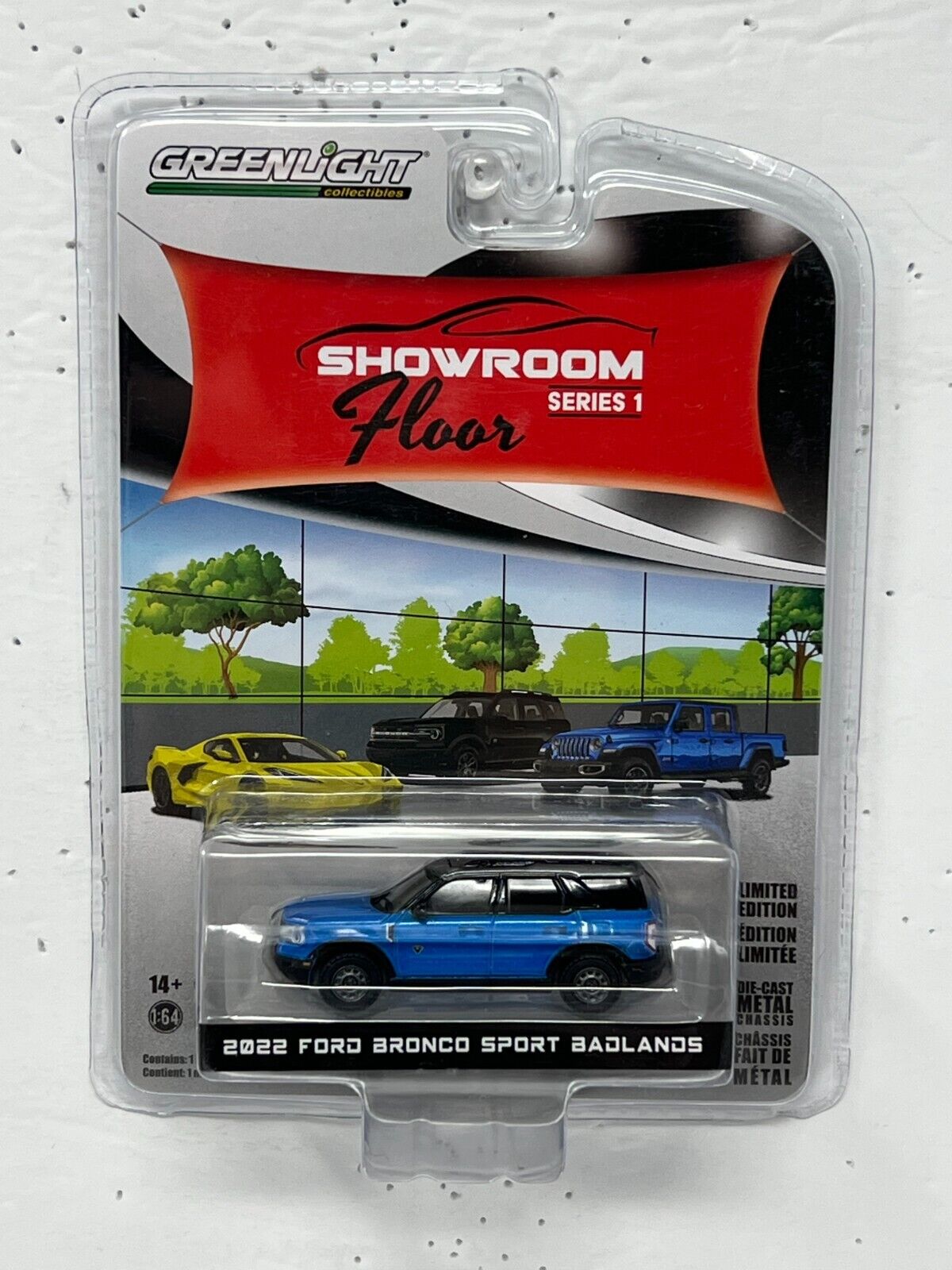 Greenlight Showroom Floor 2022 Ford Bronco Sport Badlands 1:64 Diecast