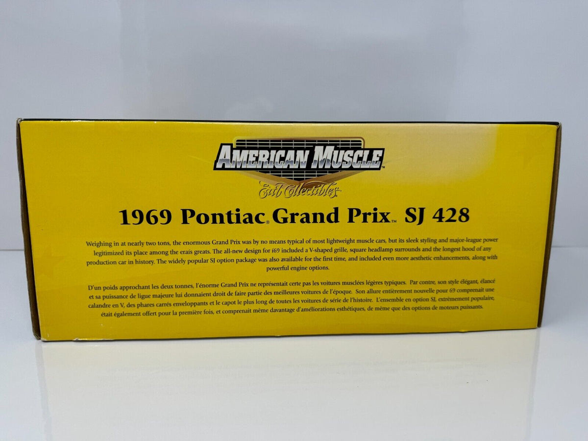 Ertl American Muscle 1969 Grand Prix SJ 428 Collector Edition 1:18 Diecast