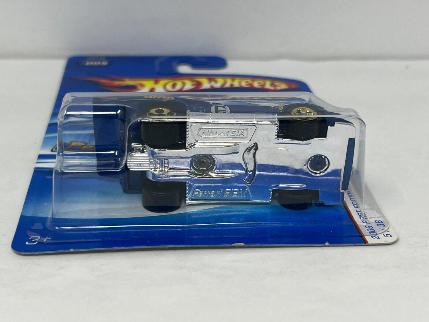 Hot Wheels 2006 First Editions Ferrari 512M Blue European Car 1:64 Diecast