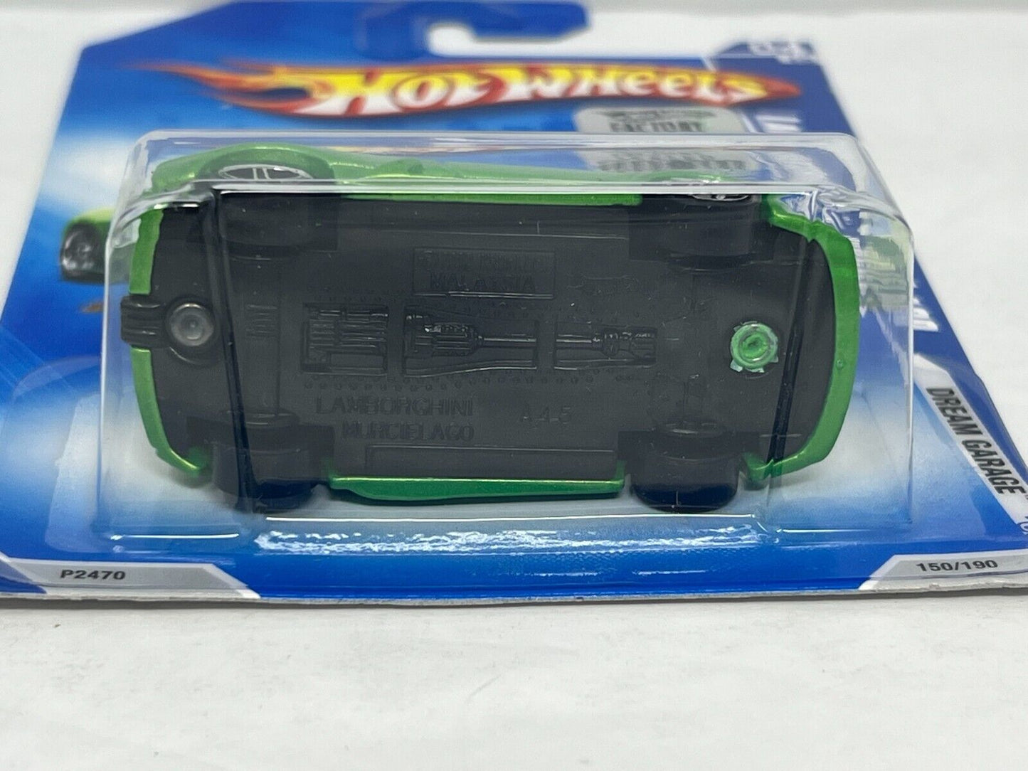 Hot Wheels Dream Garage Lamborghini Murcielago European Car 1:64 Diecast Factory Sealed Green