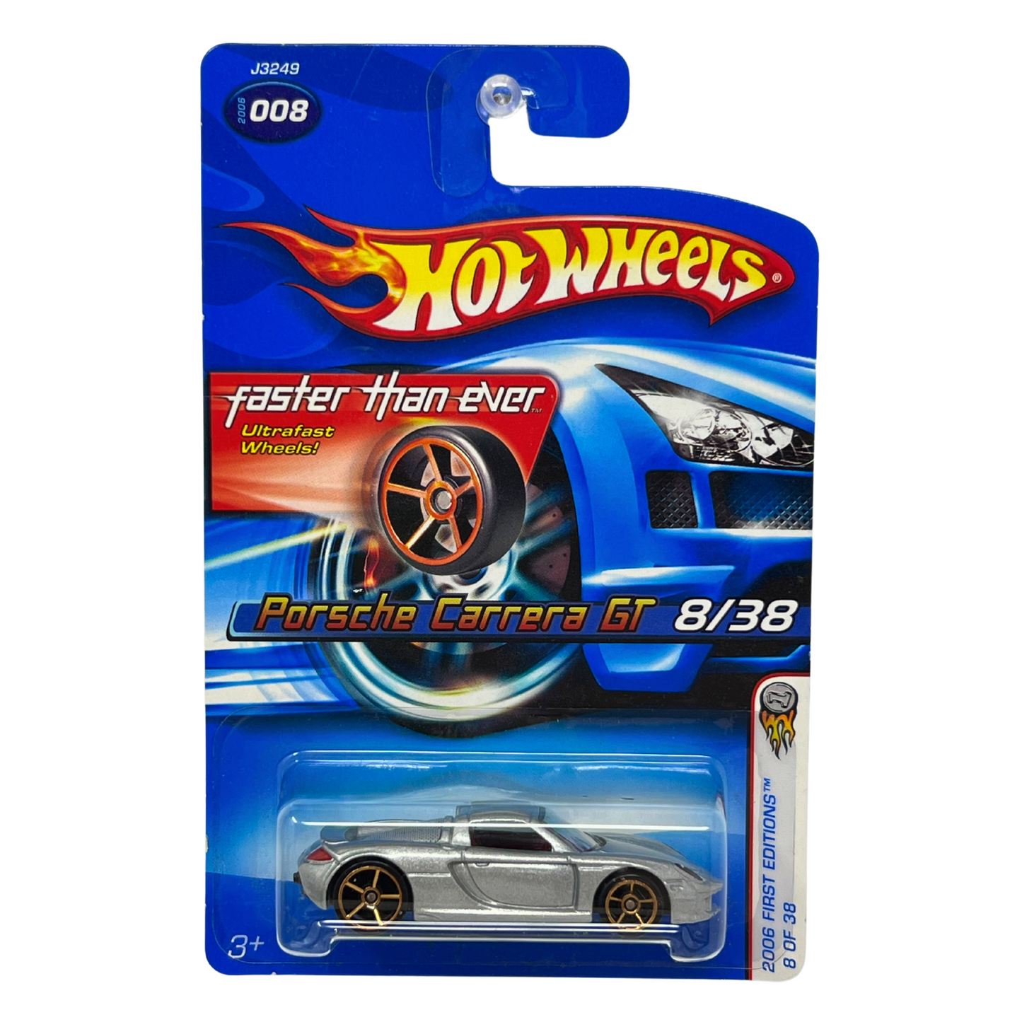 Hot Wheels 2006 First Editions Porsche Carrera GT 1:64 Diecast Silver V5