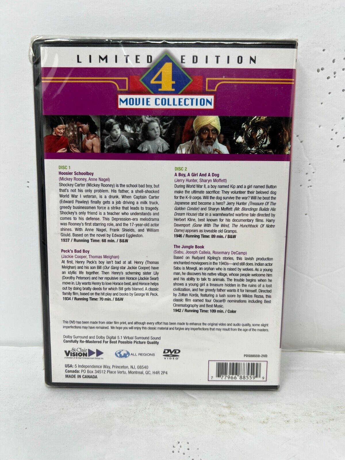 Children's Classics Vol.2 (DVD) Family New and Sealed!!!