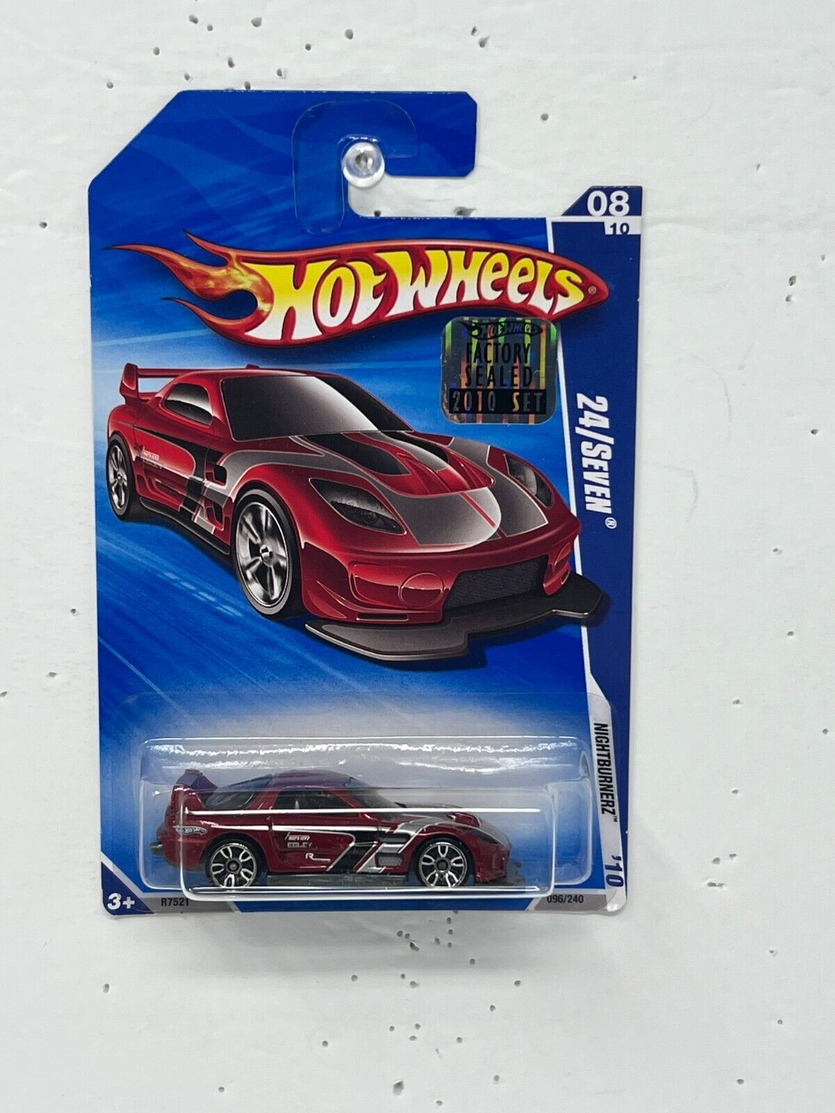 Hot Wheels Nightburnerz 2010 24 Seven JDM 1:64 Diecast 2010 Factory Sealed Set