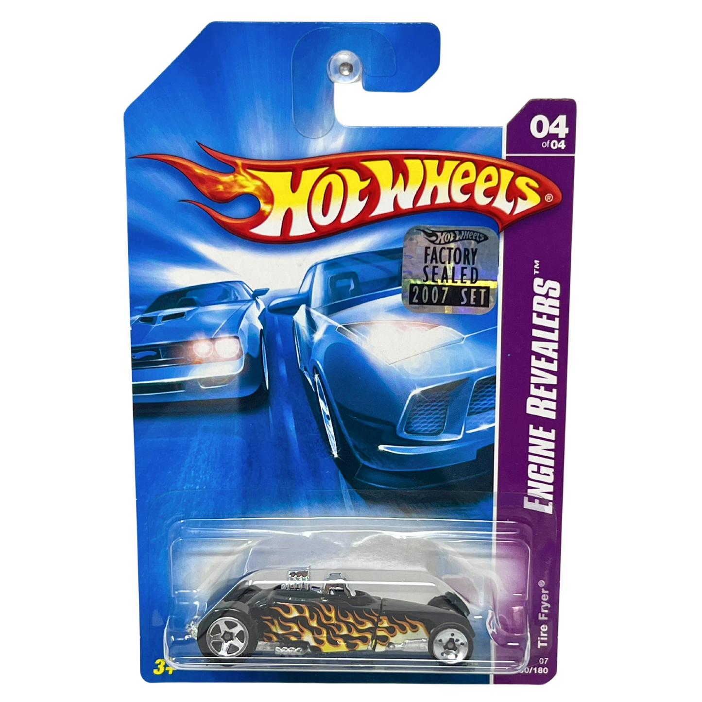 Hot Wheels Engine Revealers Tire Fryer Fantasy Cars 1:64 Diecast Factory Sealed