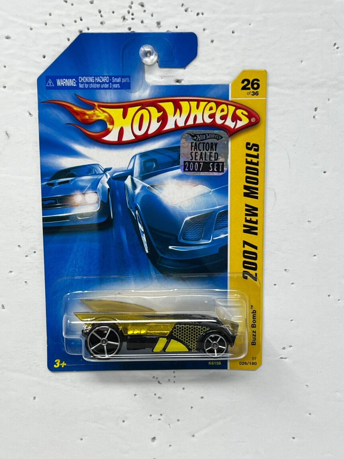 Hot Wheels 2007 New Models Buzz Bomb Fantasy Cars 1:64 Diecast Factory Sealed