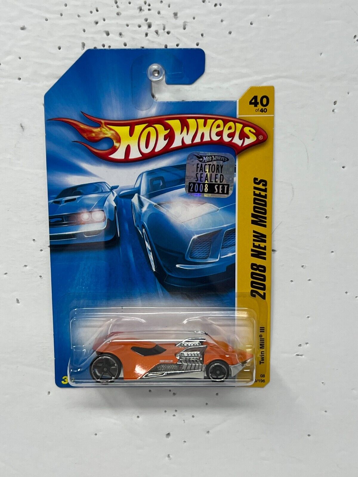 Hot Wheels 2008 New Models Twin Mill III Fantasy Cars 1:64 Diecast Factory Sealed