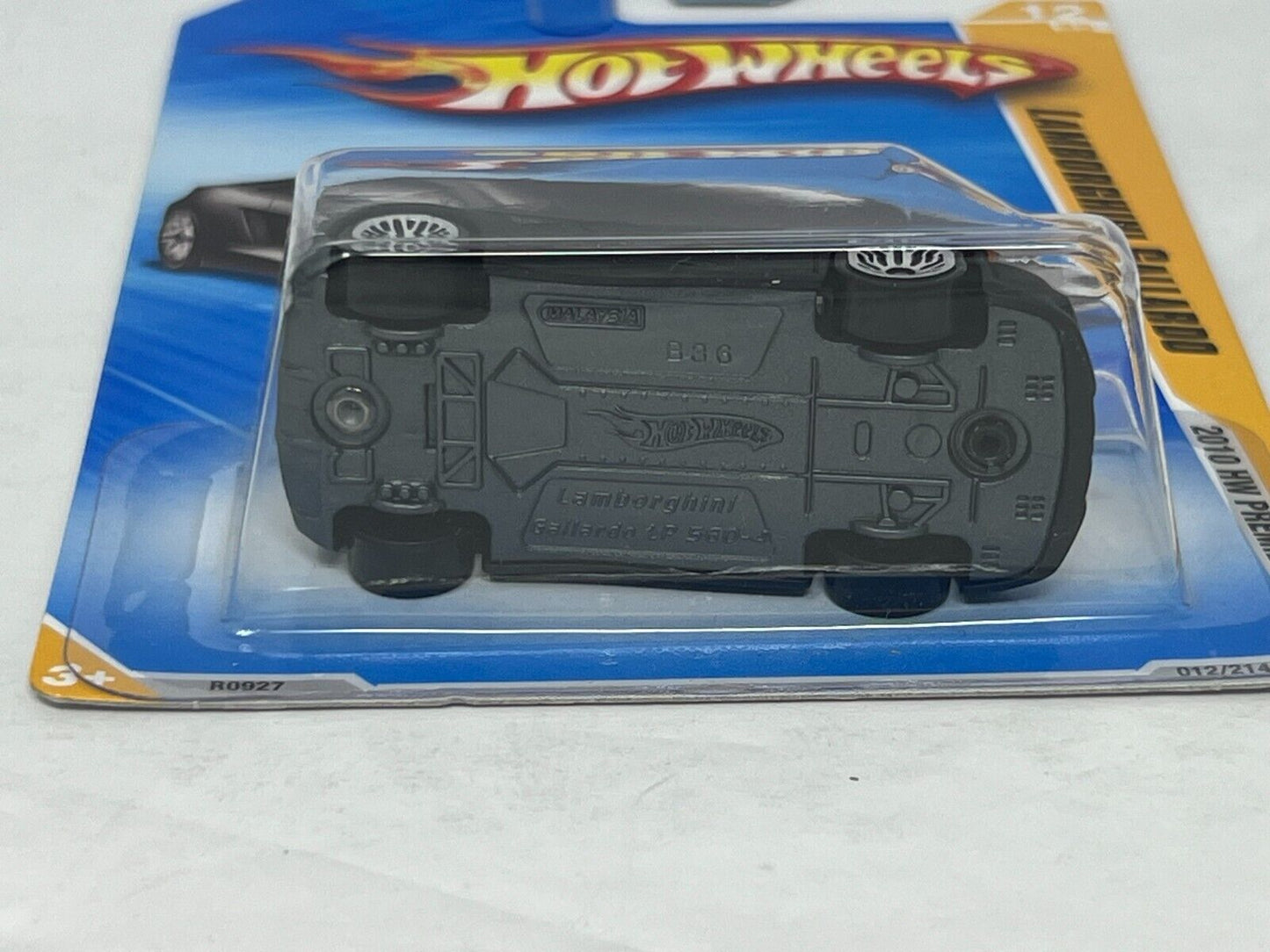 Hot Wheels 2010 HW Premiere Lamborghini Gallardo European Car 1:64 Diecast