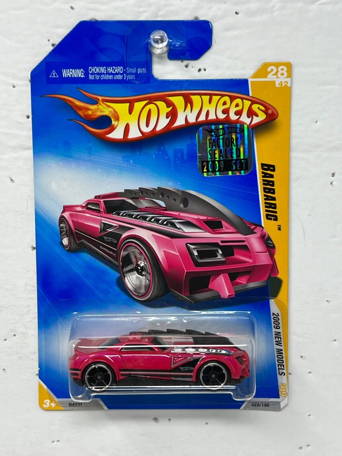 Hot Wheels 2009 New Models Barbaric Fantasy Cars 1:64 Diecast Factory Sealed