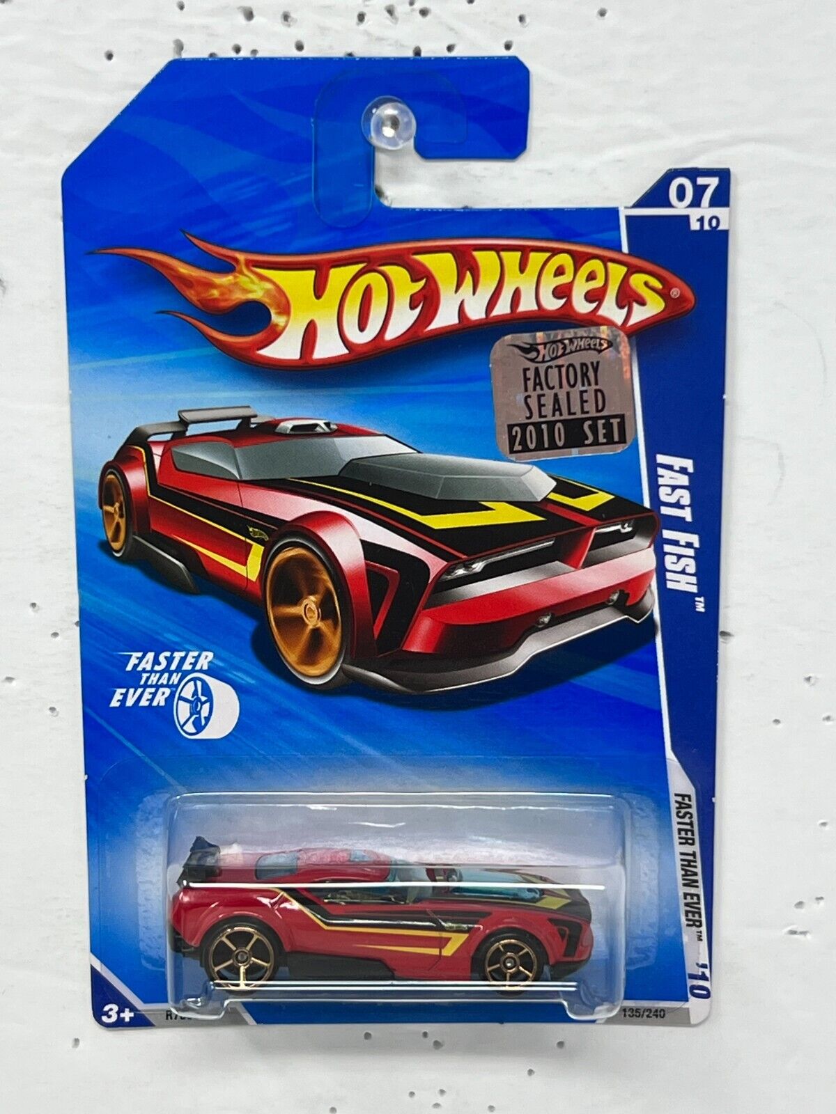 Hot Wheels Faster Than Ever Fast Fish Fantasy Cars 1:64 Diecast Factory Sealed