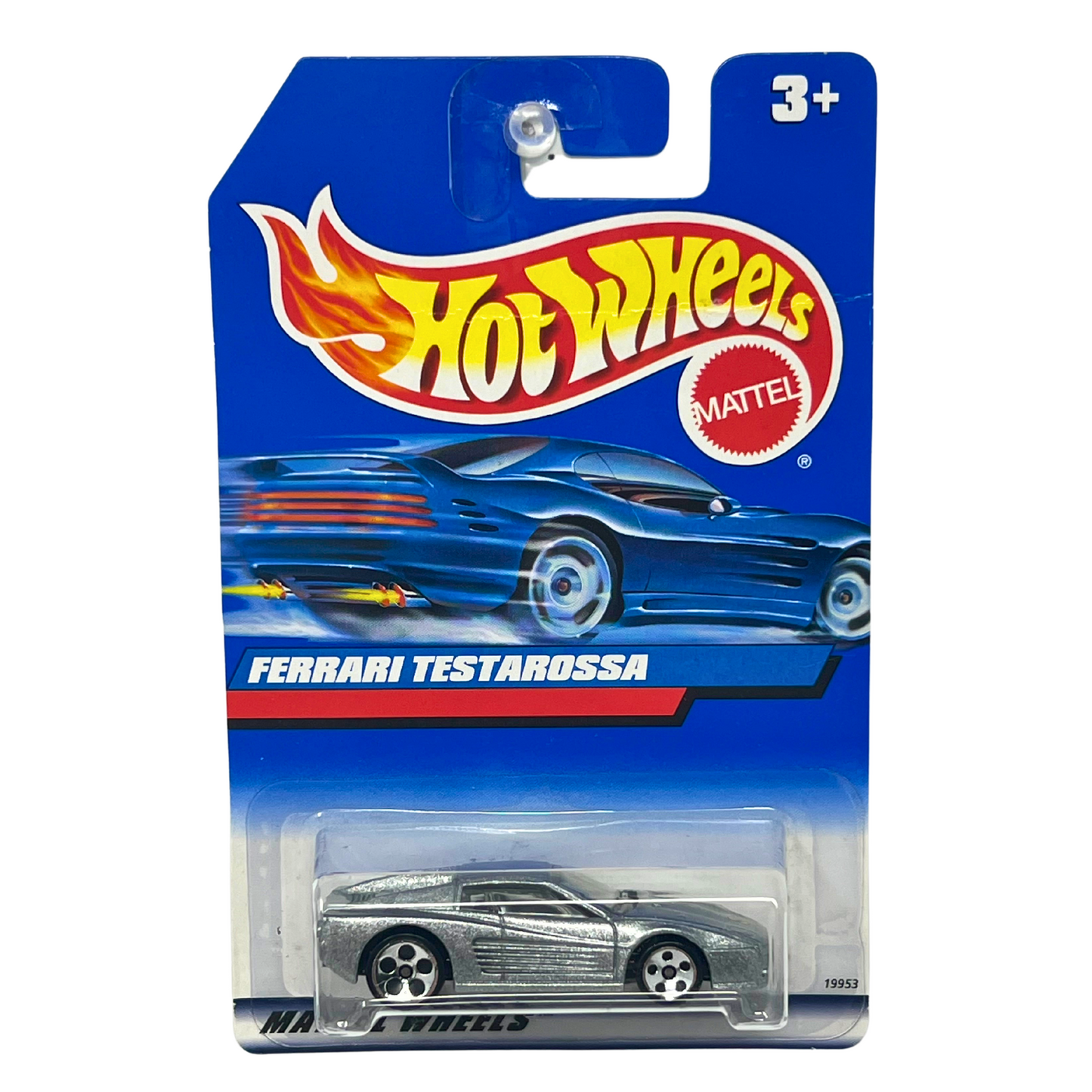 Hot Wheels Ferrari F512M Grey European Car 1:64 Diecast Version 3