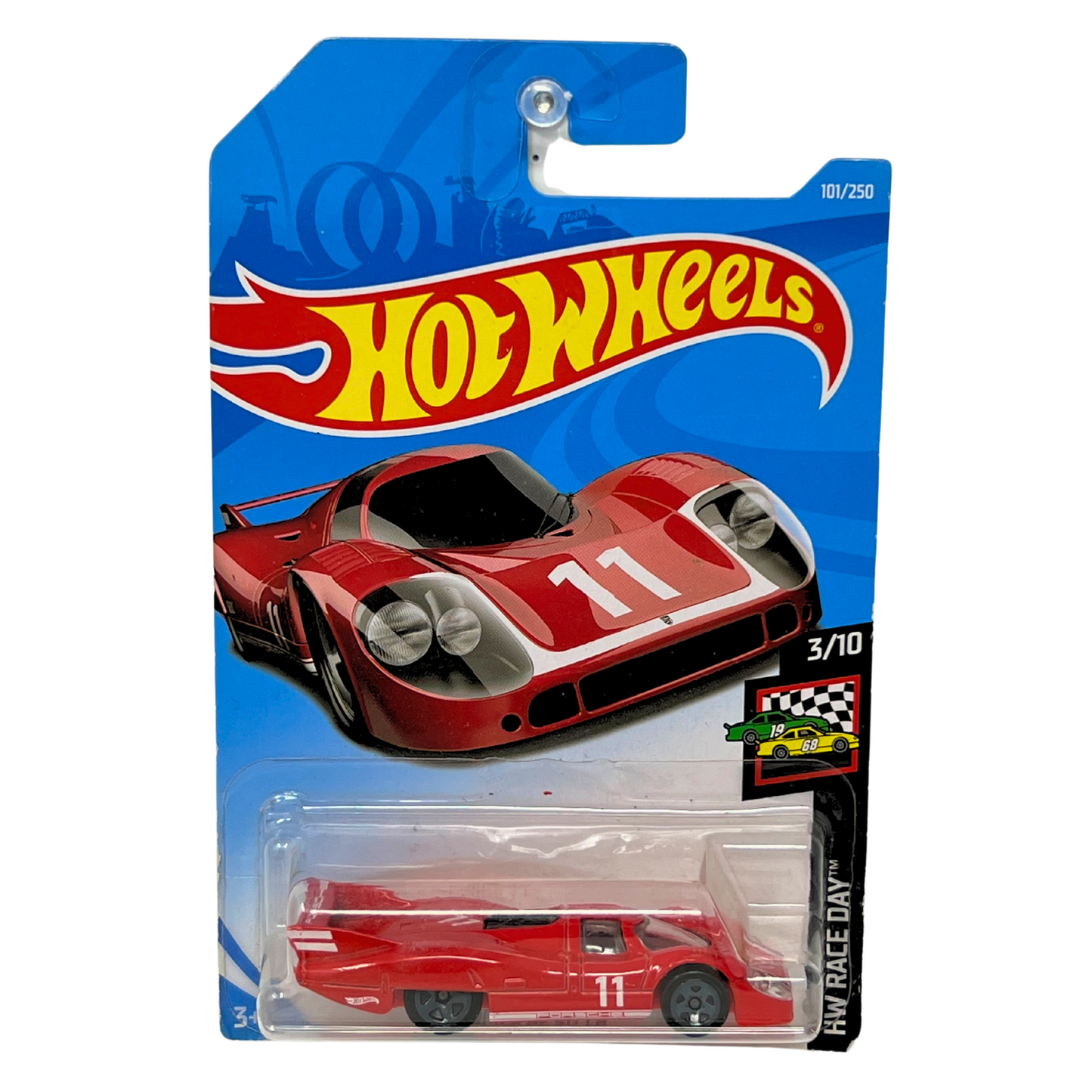 Hot Wheels HW Race Day Porsche 917 LH Red European Car 1:64 Diecast