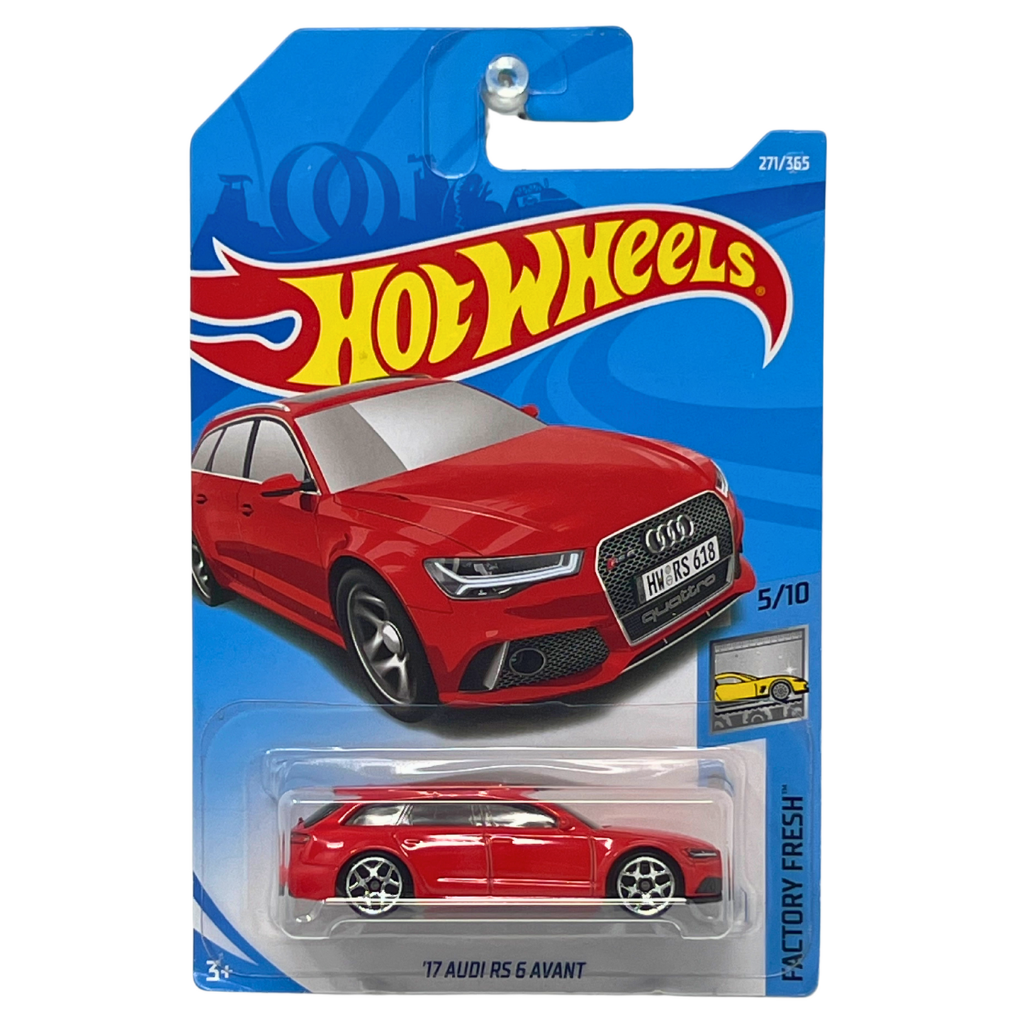 Hot Wheels Factory Fresh 2017 Audi RS 6 Avant European Car 1:64 Diecast