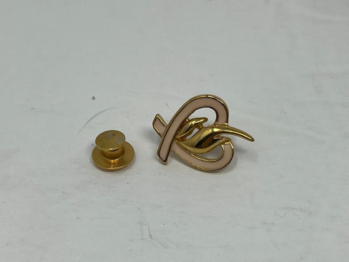 Pink Heart Lapel Pin P2
