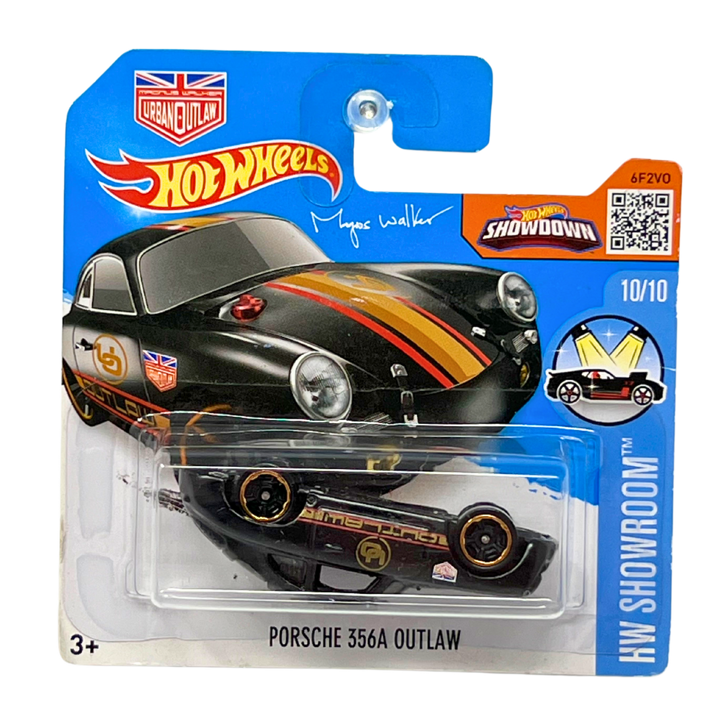 Hot Wheels HW Showroom Porsche 356A Outlaw European Car 1:64 Diecast Short Card