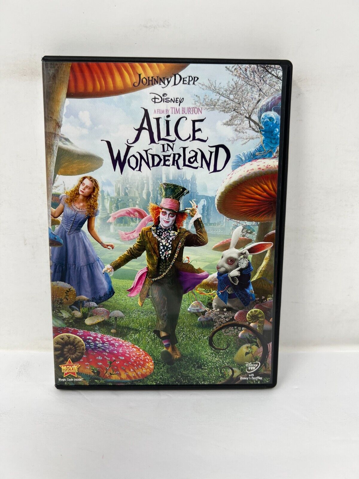 Disney Alice in Wonderland (DVD) Disney Live Action Good Condition!!!