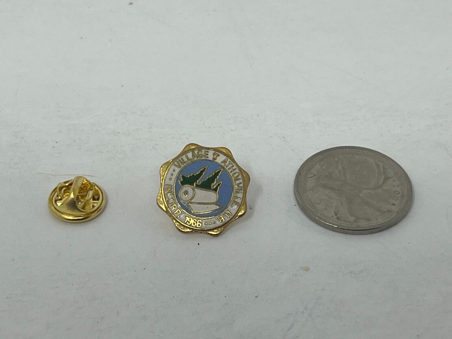 Village of Atholville New Brunswick Souvenir Cities & States Lapel Pin SP3