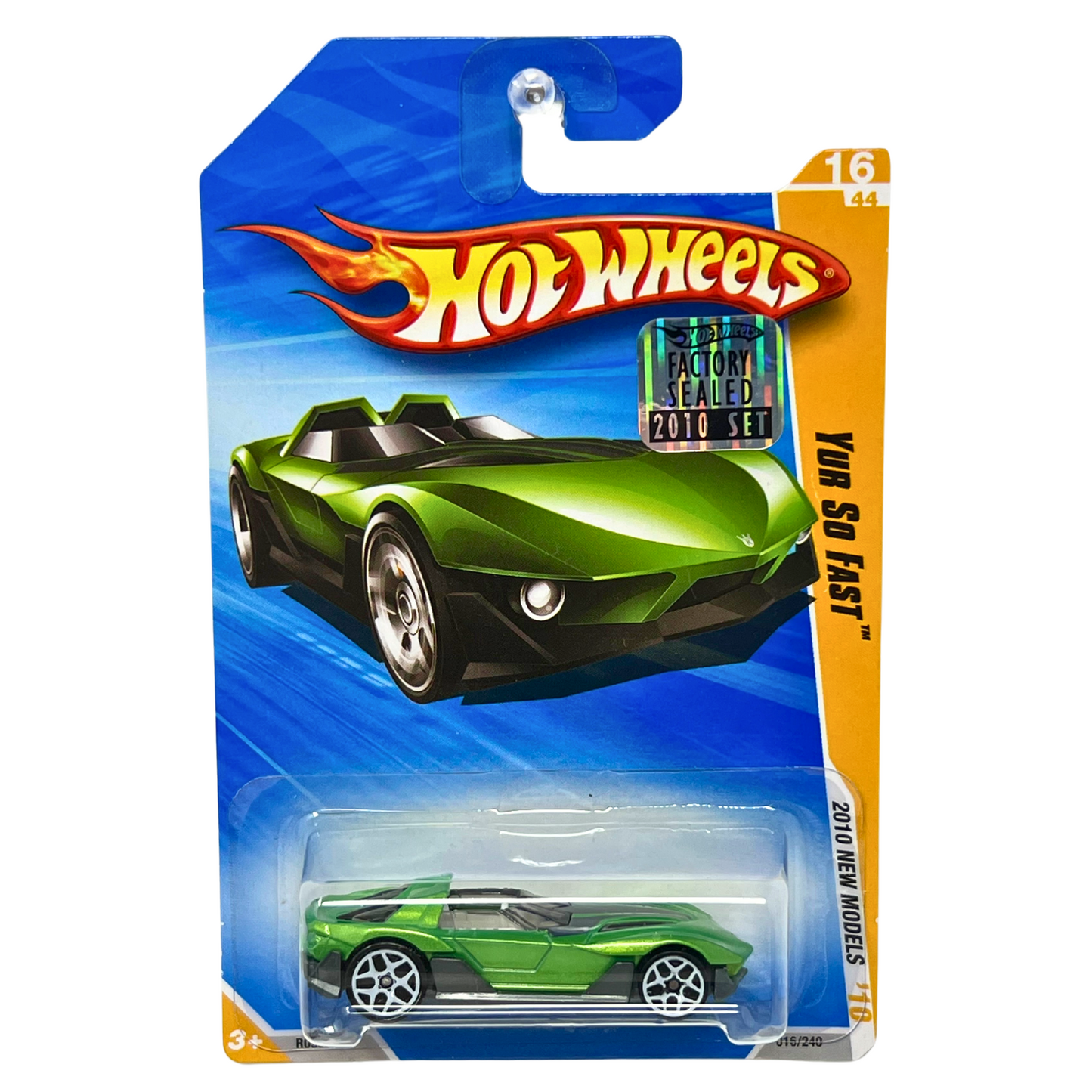 Hot Wheels 2010 New Models Yur So Fast Fantasy Cars 1:64 Diecast Factory Sealed