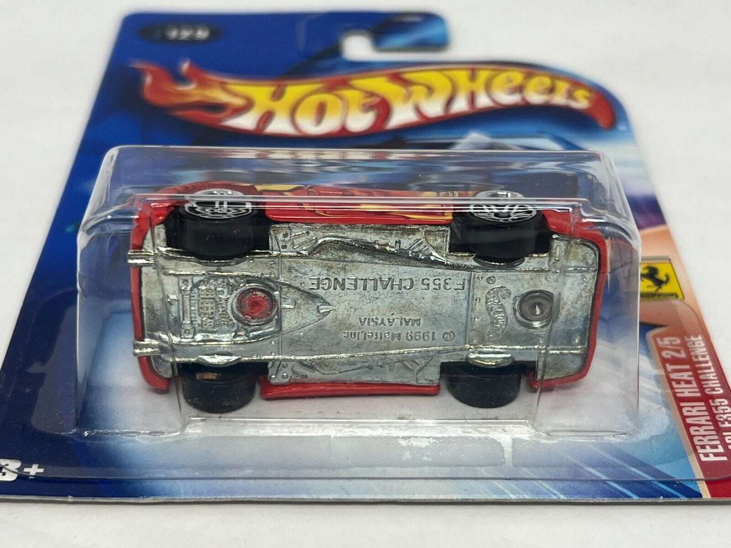 Hot Wheels Ferrari Heat Ferrari F355 Challenge European Car 1:64 Diecast Version 2